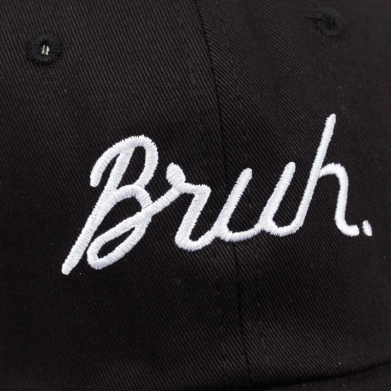 2018 нова Едноставна азбука BRUH Везови тато шапка мажи жени Лето мода бејзбол капа snapback Хип хоп капа капи трговија на големо