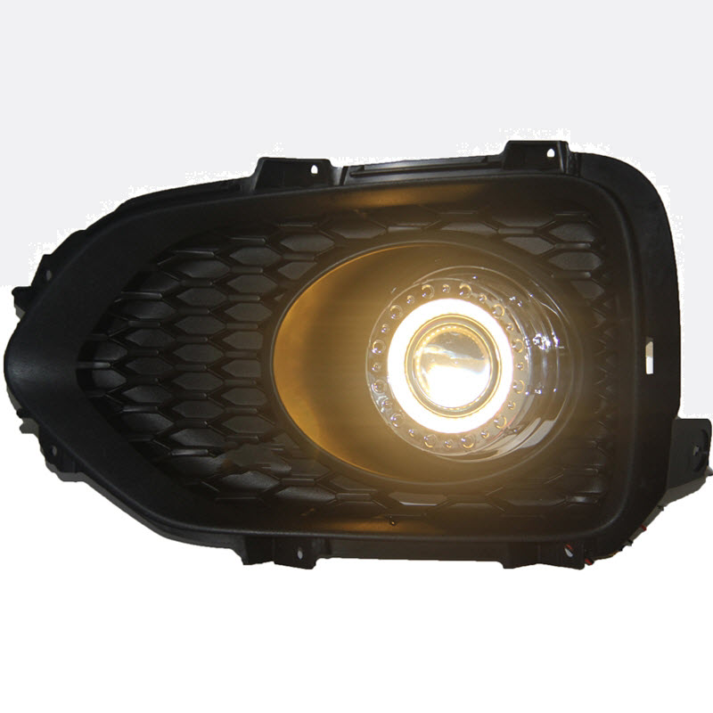 EEMRKE LED Дневни Работи Светла За Kia Sorento Р 2011-2014 XM Ангел Очи светилки drl Светла за Магла Светилка H3 55W