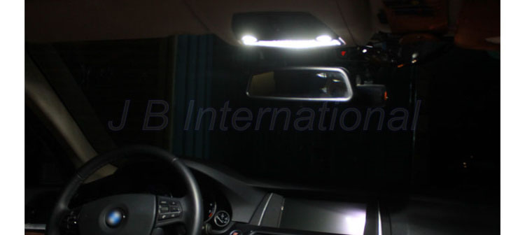 5630SMD Автомобил LED Светилки за BMW e81 e82 e87 e60 e61 e90 e91 e92 e70 e71 e63 Внатрешни работи светлина комплет бели