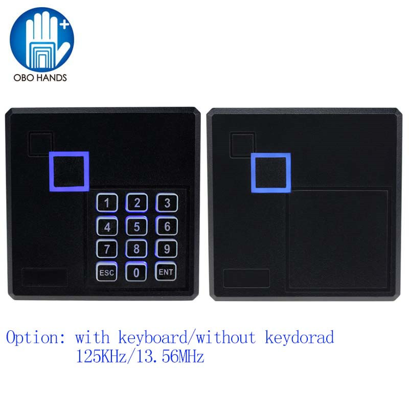 Долга Низа RFID NFC Читач на картички 13.56 MHZ/125KHZ Близина Картичка Контрола на Пристап на Читателот Wiegand36 Излез