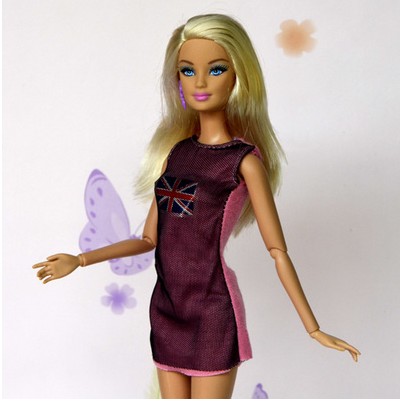 18 стилови за да изберете Фестивал Подароци За Девојки Подарок Кукла Додатоци Одговараат на Тенок вечер Фустан Облека