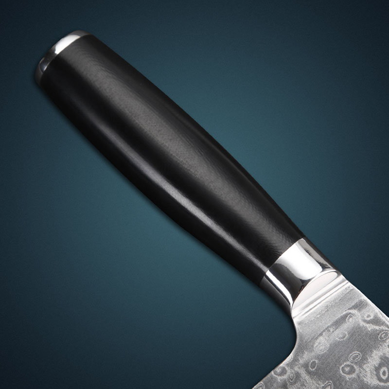 LDZ 8 инчен готвач ножеви ВФ-10 челик основни 73 слоеви дамаск ножеви кујнски нож дамаск ножеви Siam ружино дрво дрвена