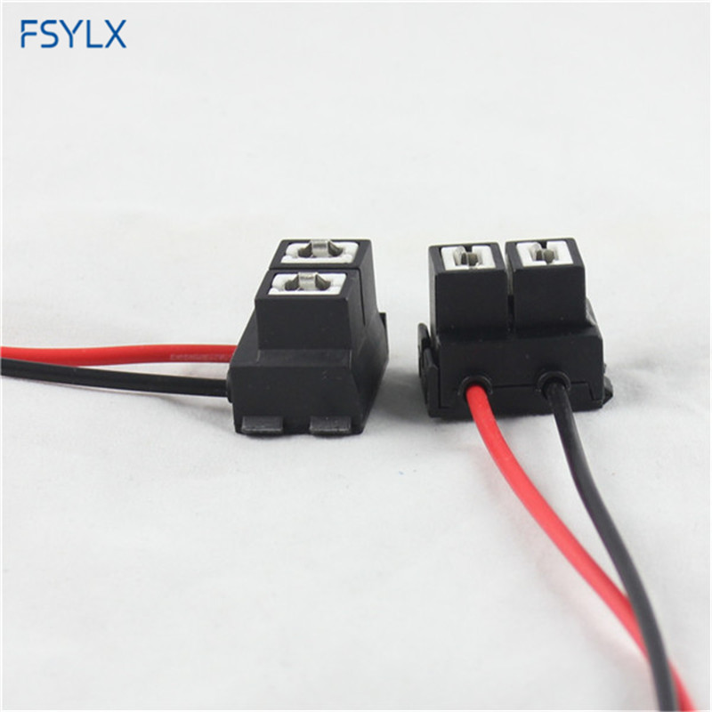 FSYLX H7 Керамички Втичница H7 LED Светлата за магла светилка Конектор адаптер Жици се Подигнат Автомобил LED Керамички