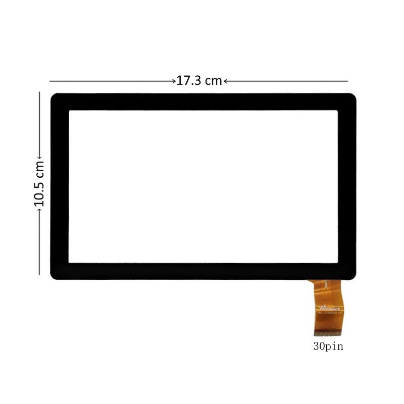 Новиот 7 Инчен Екран на Допир Digitizer Панел За Ghia 27258b таблет компјутер