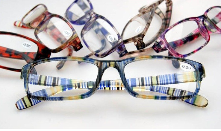 Eyesilove мода шарени читање очила за жени мажи ултра-лесни за читање очила леќи степен од +1.00 на +4.00
