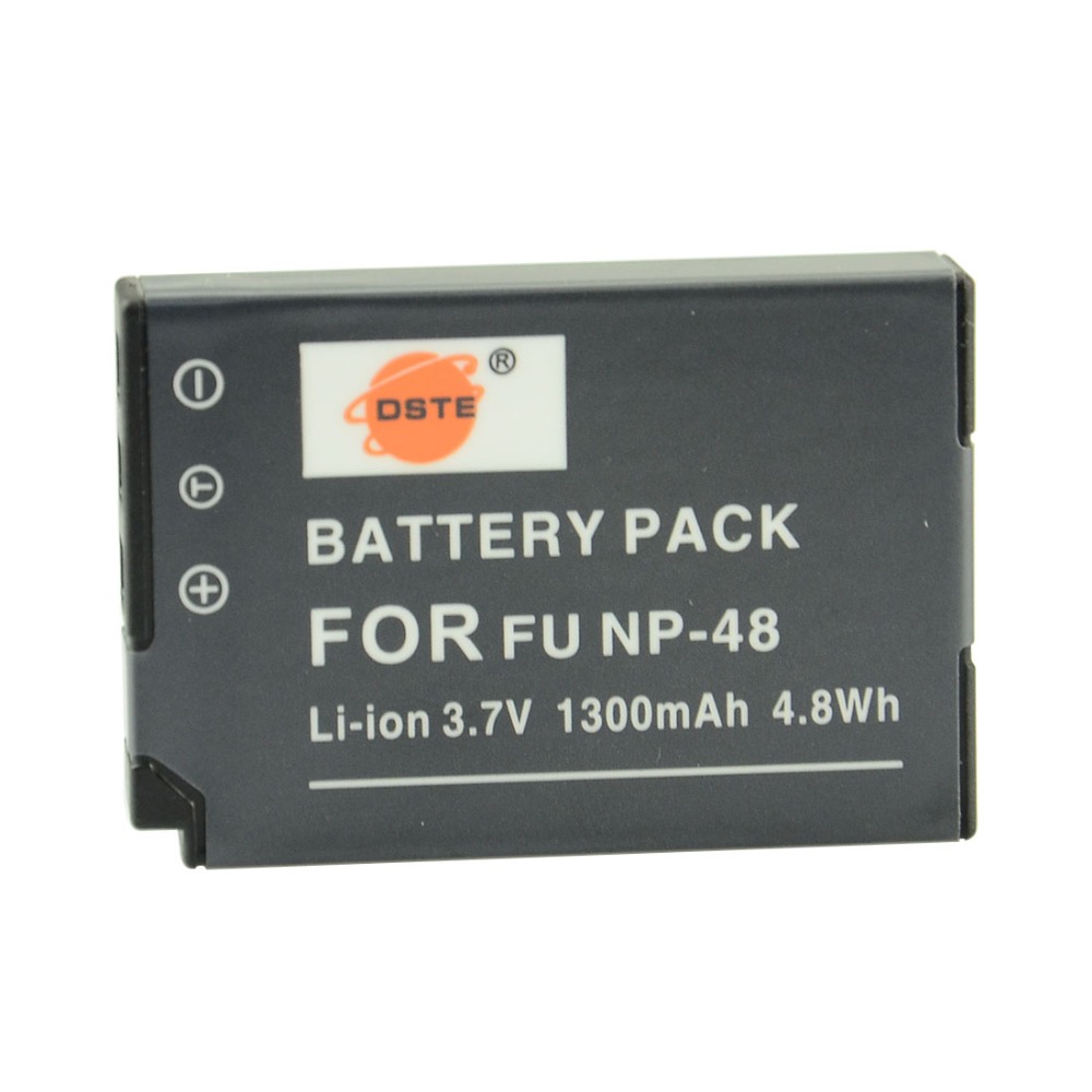 DSTE 2 ПАРЧИЊА NP-48 Li-ion Батерија + UDC30 USB Порт Полнач за Fuji FinePix XQ1 Дигитална Камера