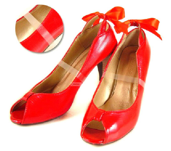 2 пар транспарентен чевли рака жените чевли се прилагоди на големината на бендот женски високи потпетици додатоци salto алто