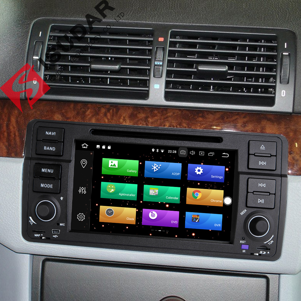 DSP! Андроид 8.0 7 Инчен Автомобил DVD Плеер Стерео Систем За BMW/E46/М3/Rover/3 Серија Octa Јадра 4G RAM меморија Радио,