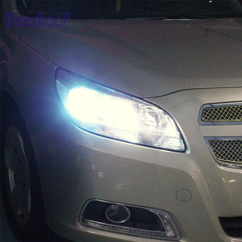 deechooll 2 парчиња W5W LED Сијалица T10 Автомобил Царинење Светла Canbus 6W 27SMD 4014 LED Светилка за Ford Mondeo MK2