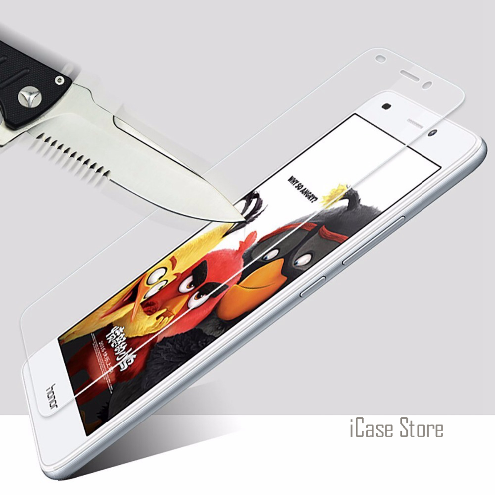 9H Цврстина Калено Стакло За Huawei GT3 Чест 5C Чест 7 Lite Екран Заштитник Филмот + Чистење Колекции