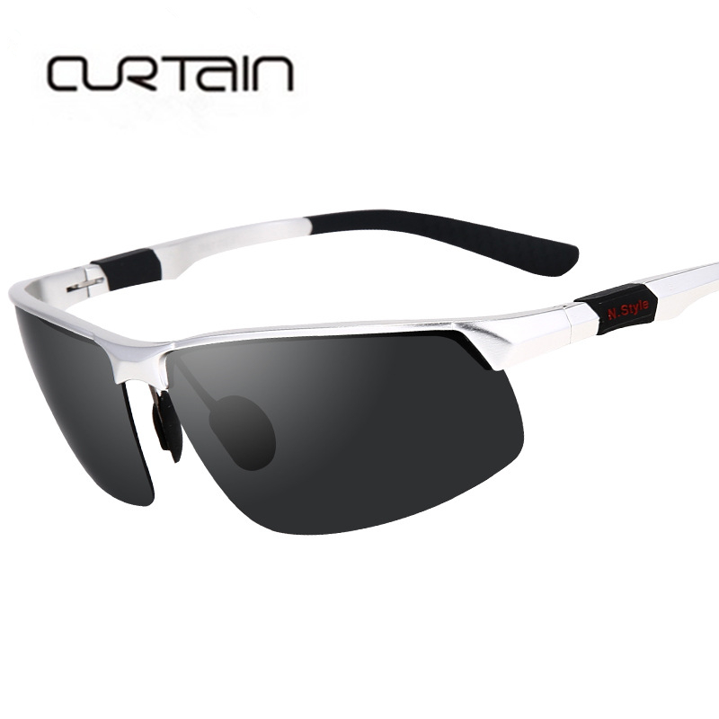 2017 нови поларизирана возење очила за сонце мажите алуминиум магнезиум сонце очила личност битник отворено спорт нијанси UV400