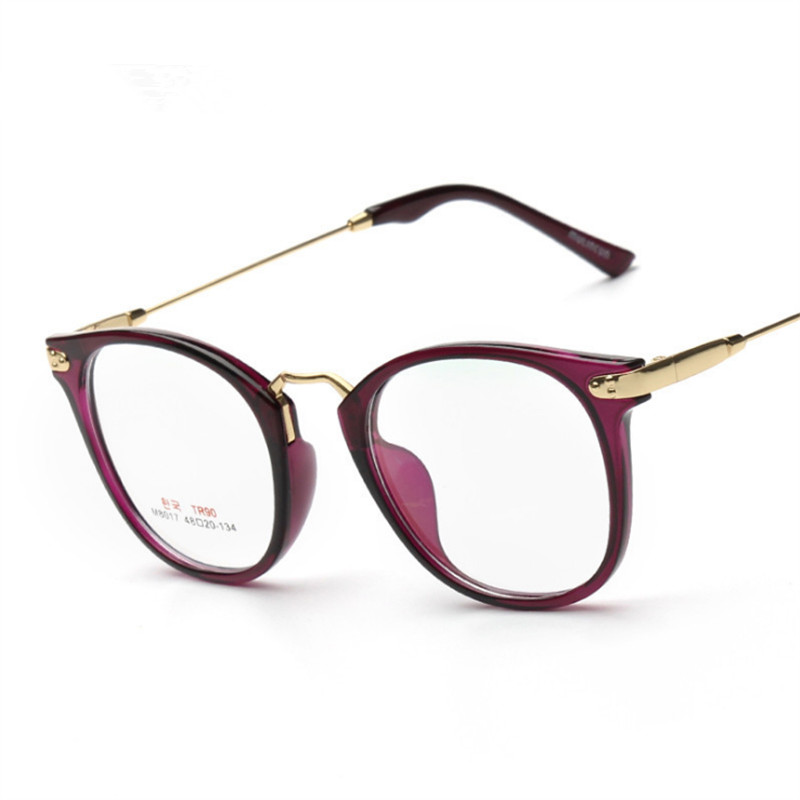 Адвокатско eyewear рецепт мода ретро голема рамка TR90 eyeglass рамка на жените оптички рамки рецепт eyewear 017
