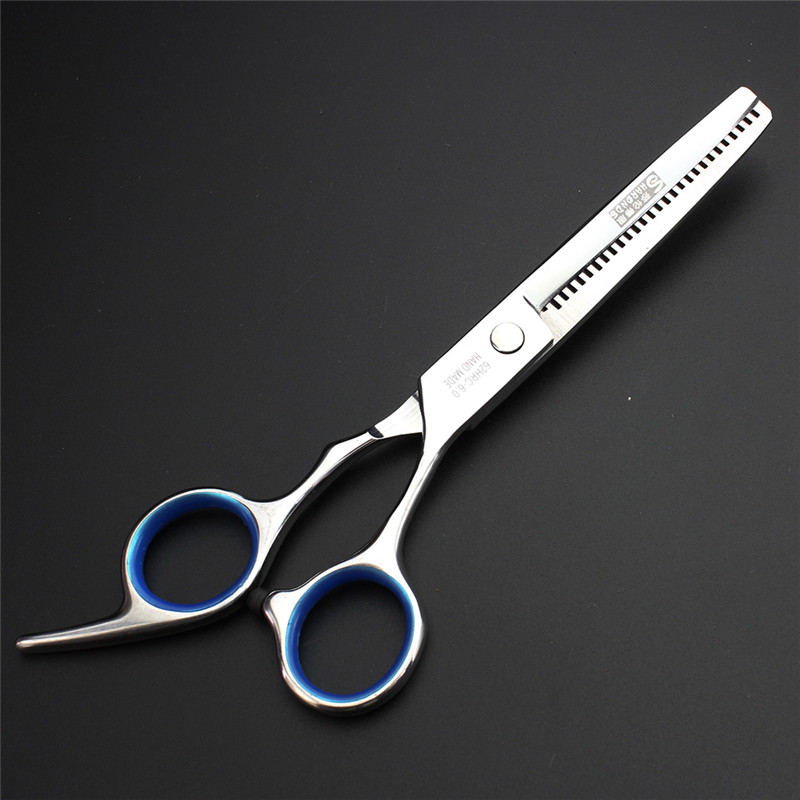 2017 нови 6 инчен коса ножици стилист професионални ножици за сечење + чистење ножици фризерски режа Постави Алатка