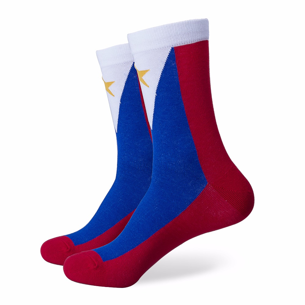 Натпревар-Up Мажите Памучни Чорапи Црвено Тема Чорапи Божиќ подароци (5 пара/многу )