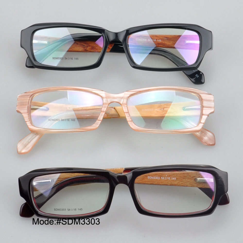 Магијата Џинг SDM3303 Топла продаде нов дизајн бесплатен превозот унисекс ацетат рецепт очила myopia eyewear наочари