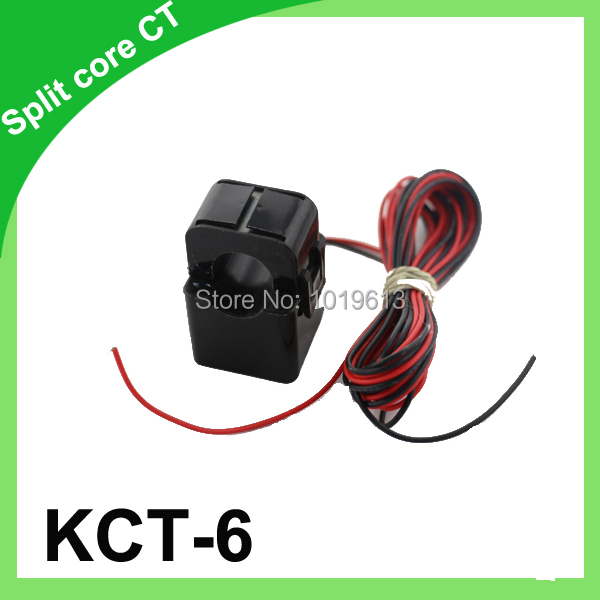 Split-Core Тековната трансформатор AC Тековната Сензор Мини тековната трансформатор KCT-6 висока точност