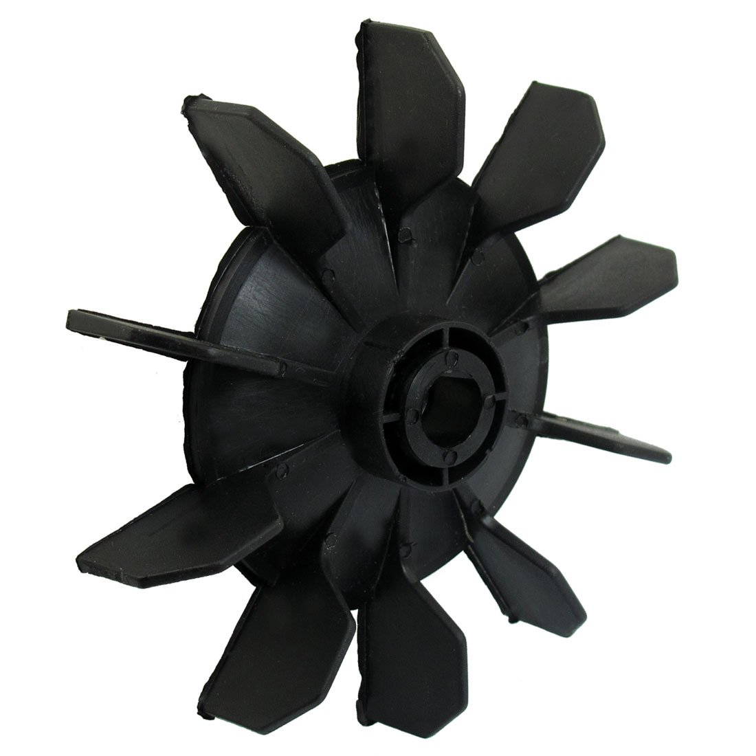 Воздушниот Компресор Дел Црна Пластика 14mm Внатрешна Кол. Десет Vanes Моторни Фан На Ножот