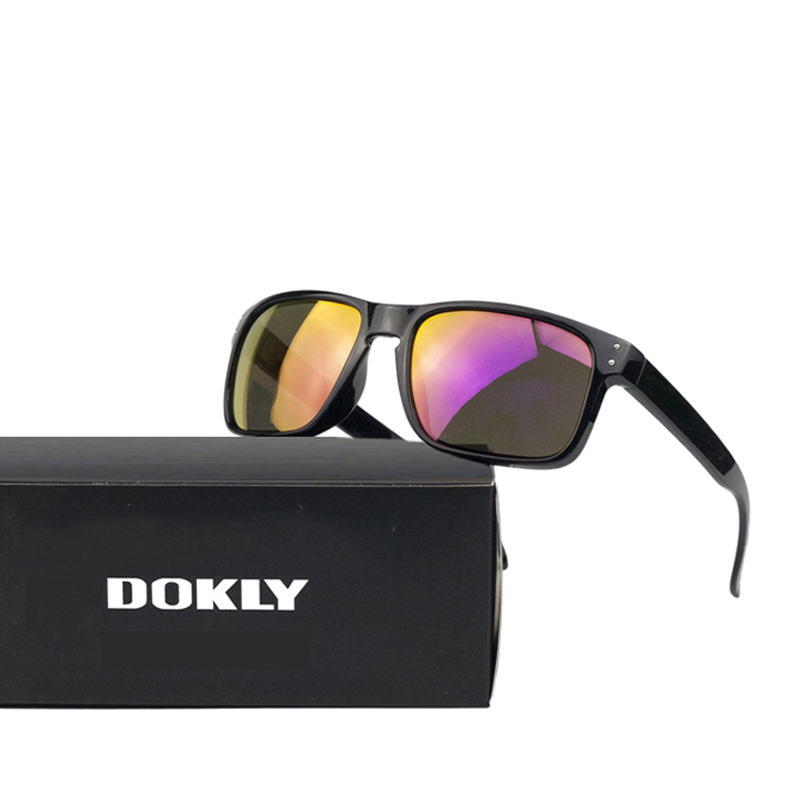 Dokly пурпурна огледало жените очила за сонце мода eyewear жените Oculos De Sol УВ 400