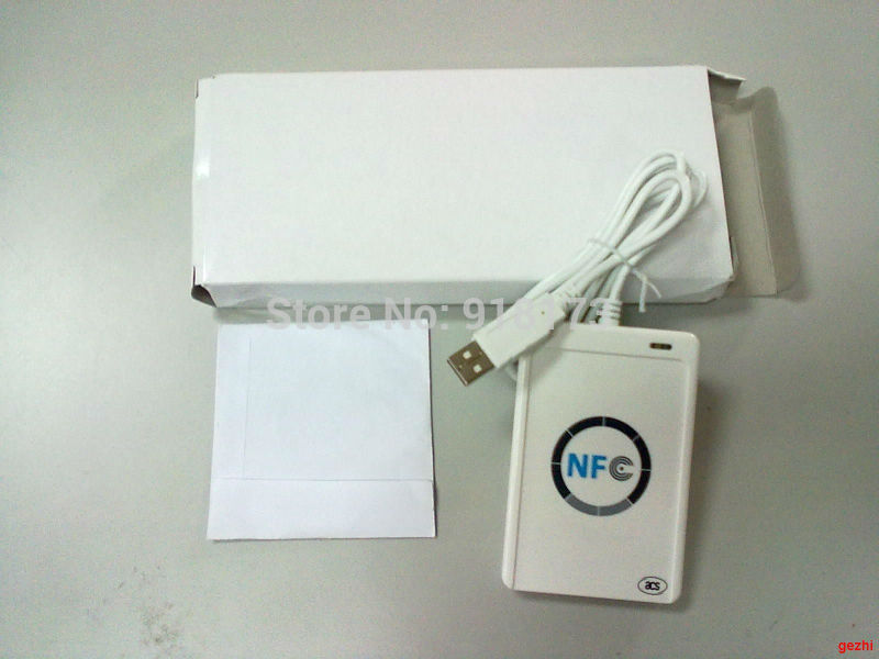 1pcs USB NFC 13.56 MHz Безконтактни Smart IC Card Читач и Писател acr122u + 5pcs UID Картичка