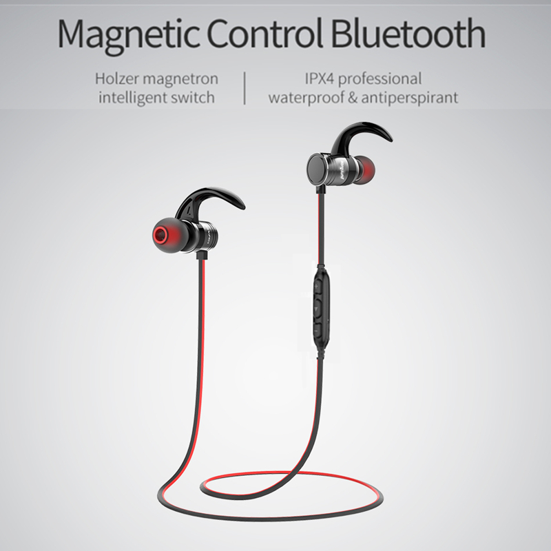 Hongsund Bluetooth Слушалка Безжичниот Водоотпорен Спорт Стерео Слушалки Магнетни Слушалки Телефонот Earbuds За Apple