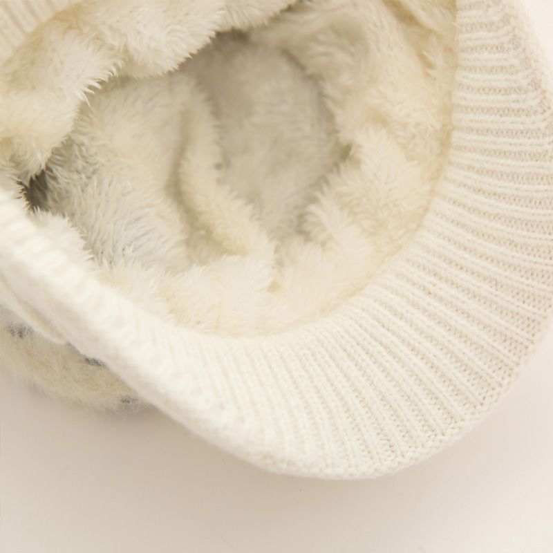2017 Нова волна, памук berets за жените Топло Зима Berets Капа Женска Топло Секојдневен Жените Мода Плетени Капи За Девојка Berets Капа