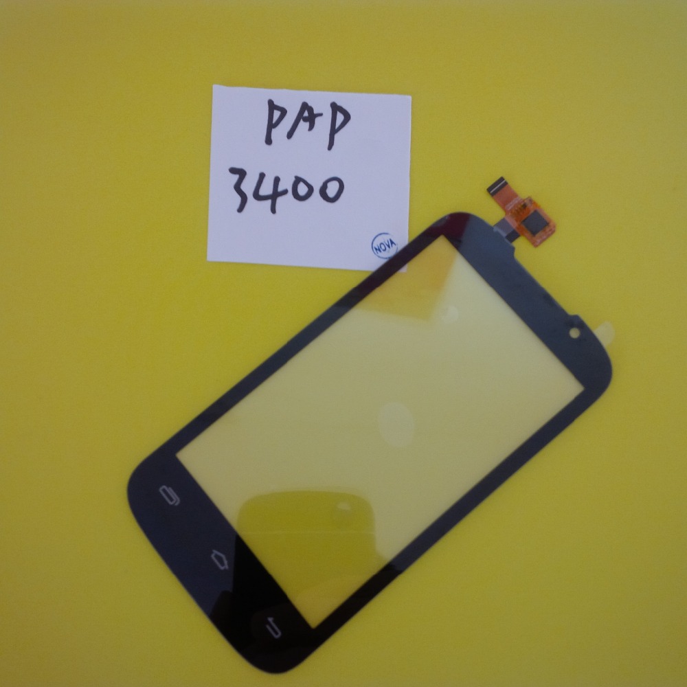 Wyieno PAP 3400 Дуо Сензор Телефон Замена За Prestigio MultiPhone PAP3400 Екран на Допир Digitizer Стакло Панел + следење
