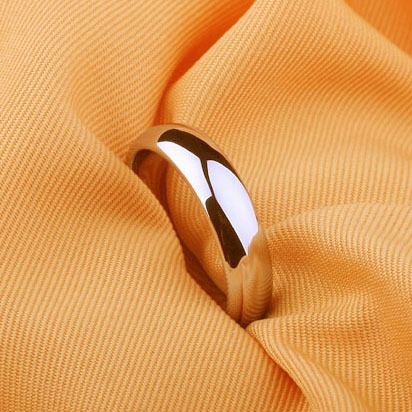 10pcs трговија на Големо FreeShP Жешка Мода накит Сребро злато позлата од не ' рѓосувачки челик прстен за мажи титаниум