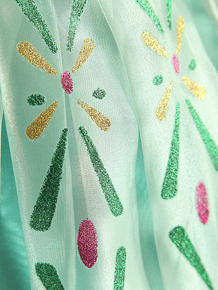година Ана се облекуваат Принцеза девојки костим за деца партија disfraces princesa vestido ана де феста Carnaval