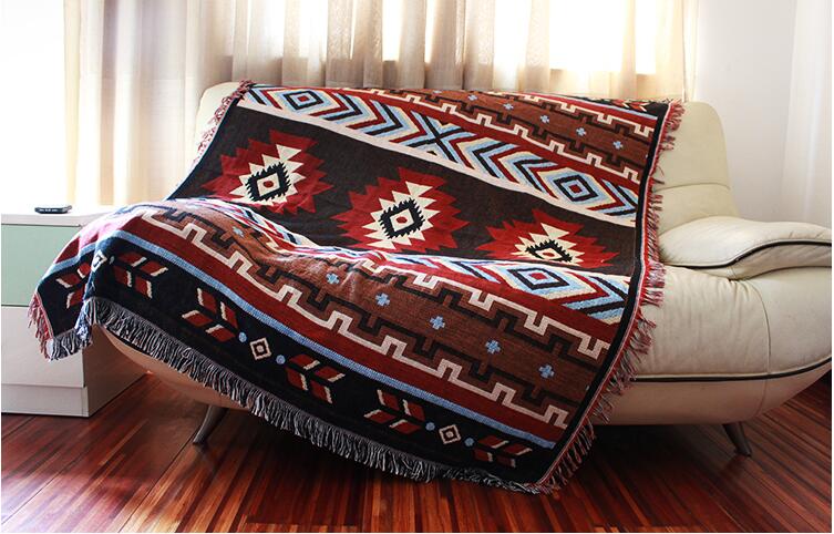 Kilim тепих за троседот во дневната соба спална соба килим предиво обоена троседот kilim ќебе турската етничка шема Bedspread