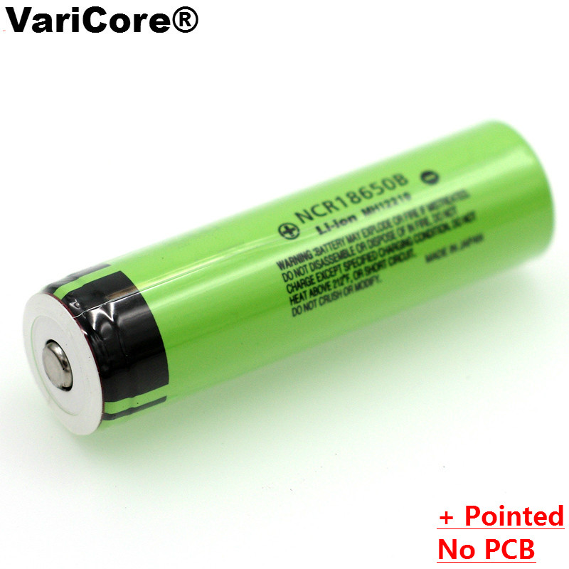 4PCS Нови Оригинални NCR18650B 3.7 v 3400 mAh 18650 Литиум Батерија со Укажа За Светло копче за батерии
