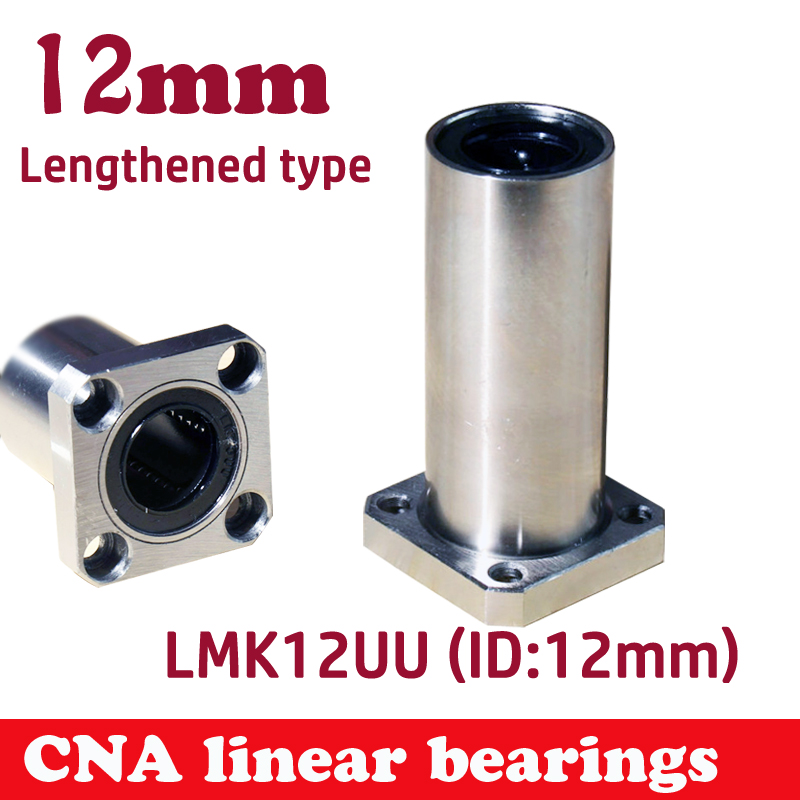 Топла продажба 1pc LMK12LUU долго тип 12mm страната линеарна имајќи CNC Линеарна Буш