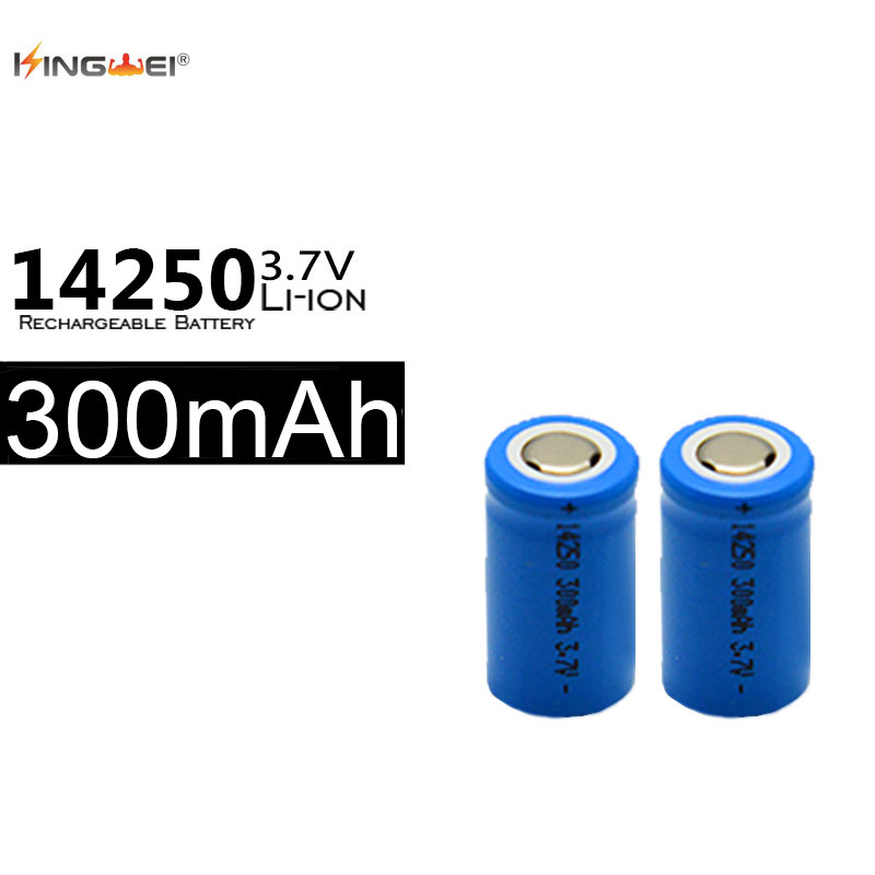 kingwei 14250 4Pcs/Многу 3.7 V 300mAh Li-ion Батерија на Висока безбедност индустриски користи