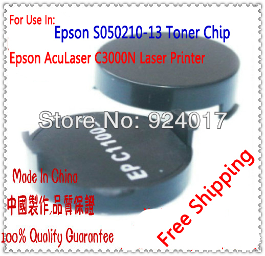 Компатибилен Epson EPL-N3000 EPL N3000 EPLN3000 Тонер за Принтер Чип,За Epson EPL N 3000 C13S051111 S051111 Тонер за
