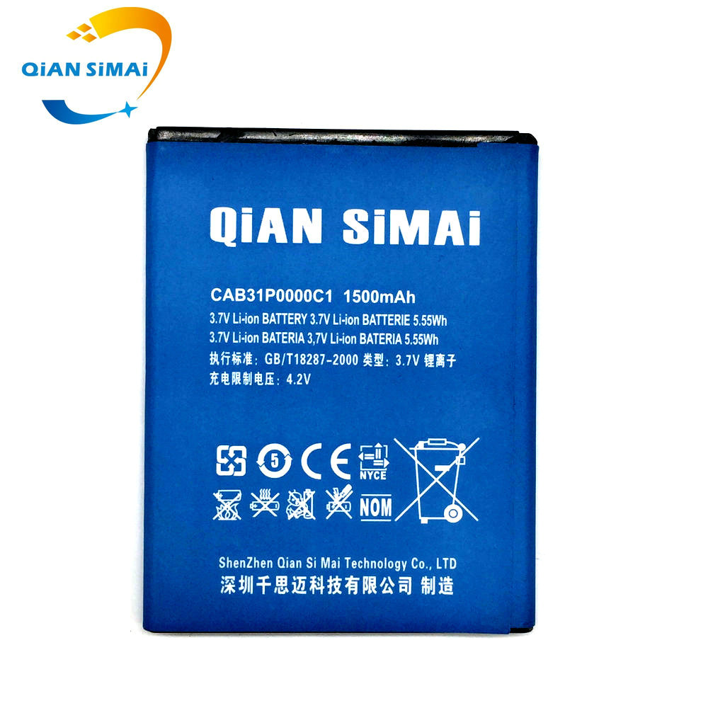 QiAN SiMAi висок квалитет CAB31P0000C1 батеријата За Алкател Еден Допир OT918 OT-918S OT-918N OT-906M OT-908M OT-919