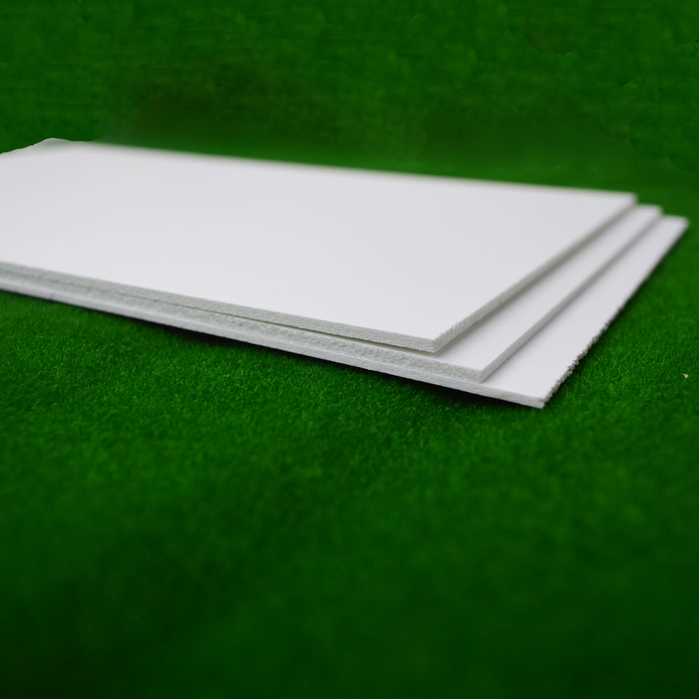 Teraysun 2 парчиња/многу 300x400mm ПВЦ пена одбор пластични рамен лист одбор бела боја пена лист модел плоча
