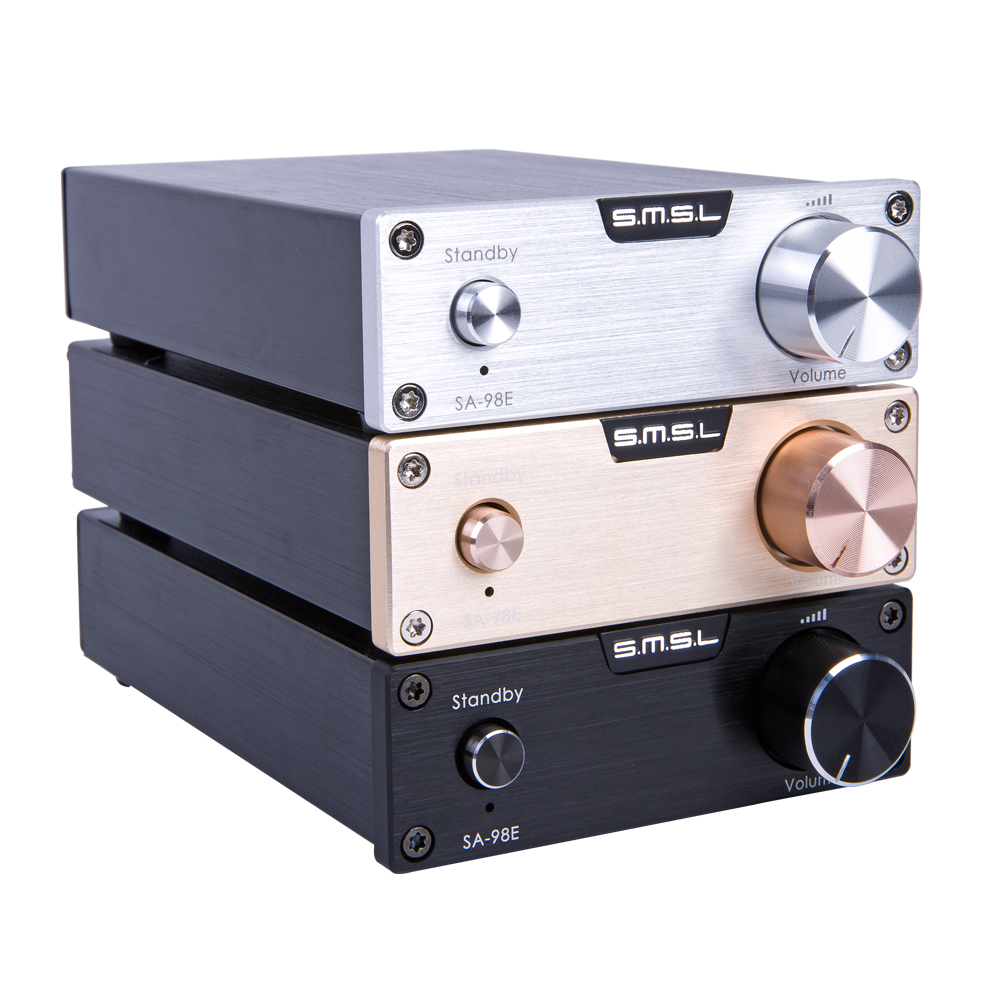 SMSL SA-98E TDA7498E 160W*2 Класа d High-end Супер HIFI Дигитален Аудио Засилувач Моќ ЗАСИЛУВАЧ Со Оригинални Средно