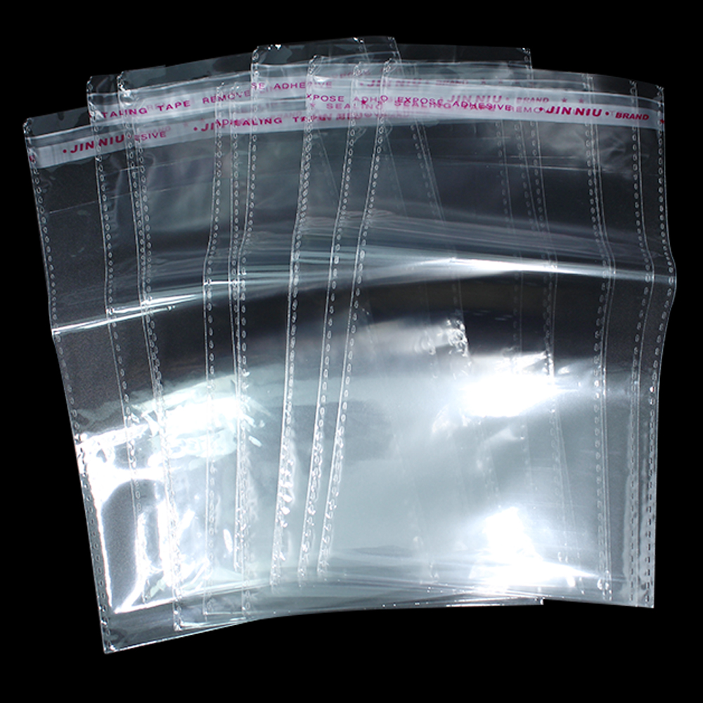 1200pcs/Многу самолепливи Транспарентна Пластика Намирници Складирање Пакет Торбичка Печат DIY Подарок Пакување OPP Поли