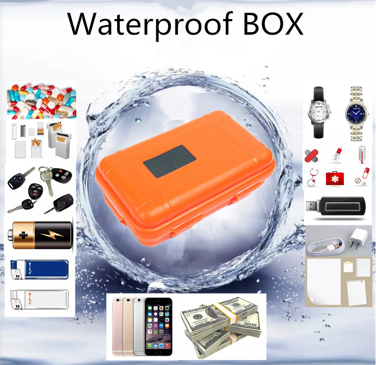 Водоотпорен Кутии Случај За Телефонот EDC Отворено Алатки Shockproof за Чување Пластични Опстанок Херметички Натпревари