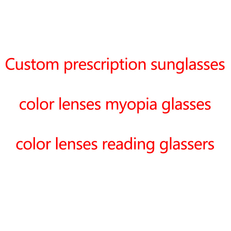 Обичај рецепт очила за сонце боја леќи myopia очила за читање glassers