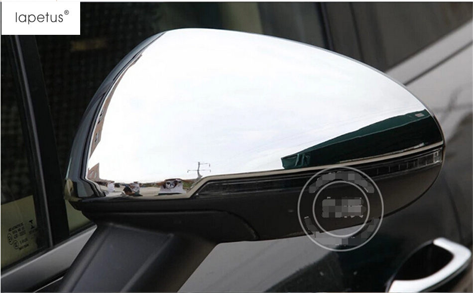 ABS ! Додатоци За Порше Macan 2014 - 2017 Хром Страна Rearview Огледало Лента Заштита Калапи Капакот За Полнење Трим 2 Дел