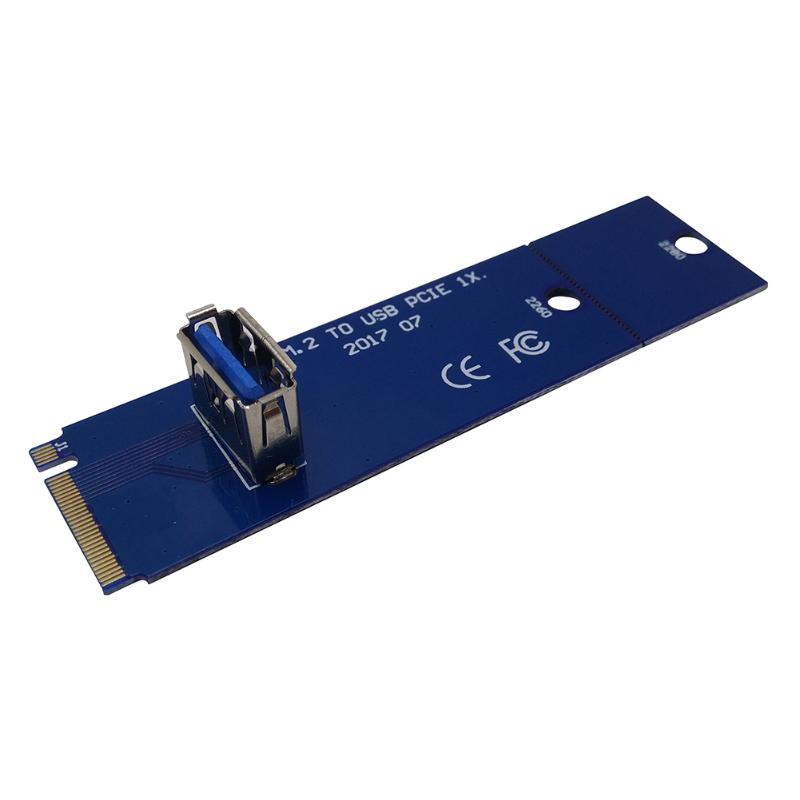 М. 2 NGFF да USB3.0 PCI-E X16 Слот за Пренос Картичка Рударство Столб Картичка VGA Продолжување Линија за Bitcoin Рудар