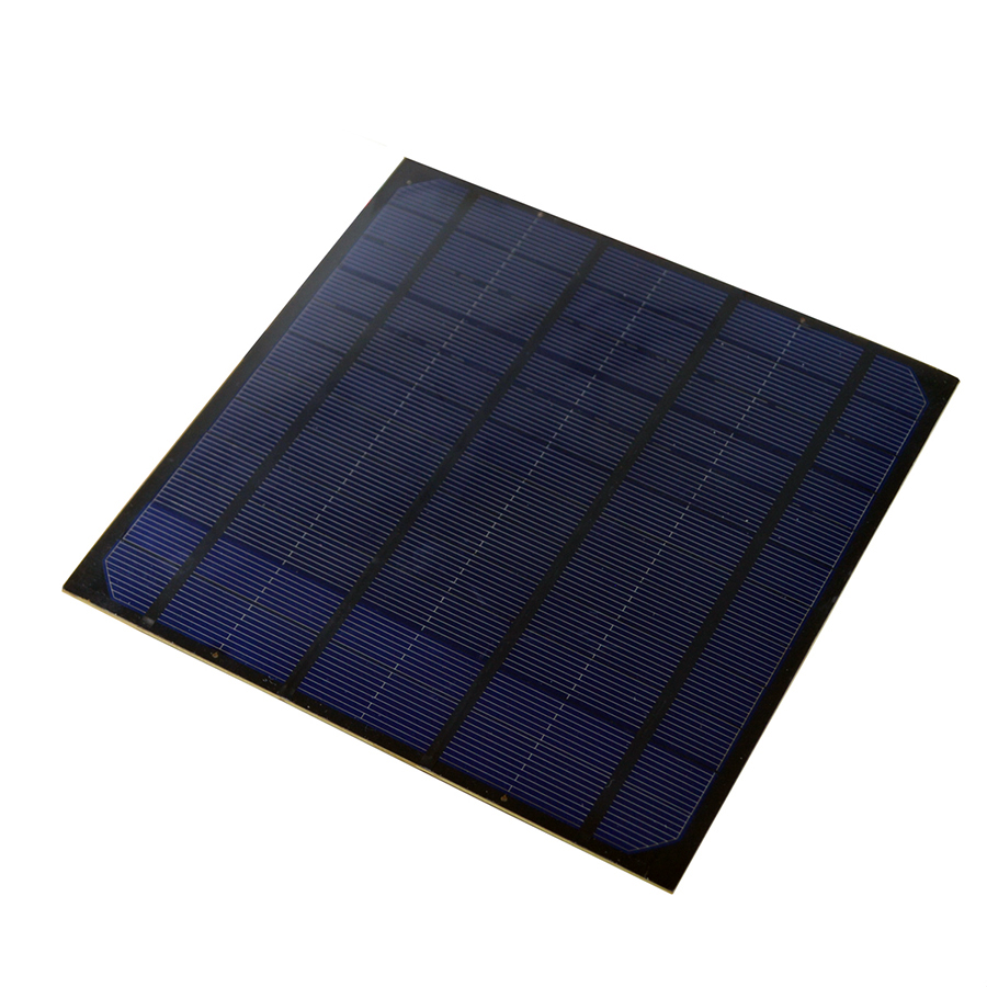 SUNWALK 4.5 W Моно Соларни ќелии Панел 750mA DIY 6V Соларен Панел за Мал Сончев Систем DIY и Образование 165*165mm