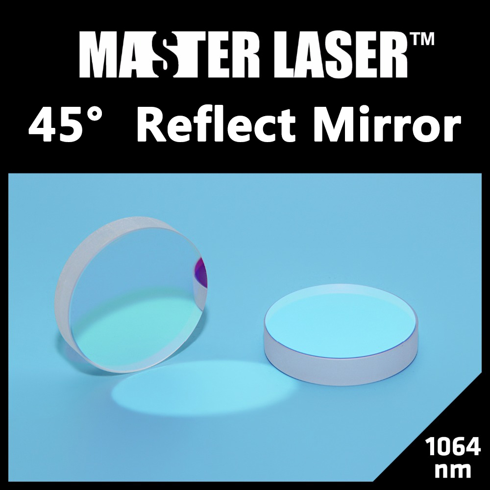 Кол 25мм Дебелина 4mm YAG Ласер Машина за Сечење 45 Степен се Одрази во Огледало Огледало Рефлектор
