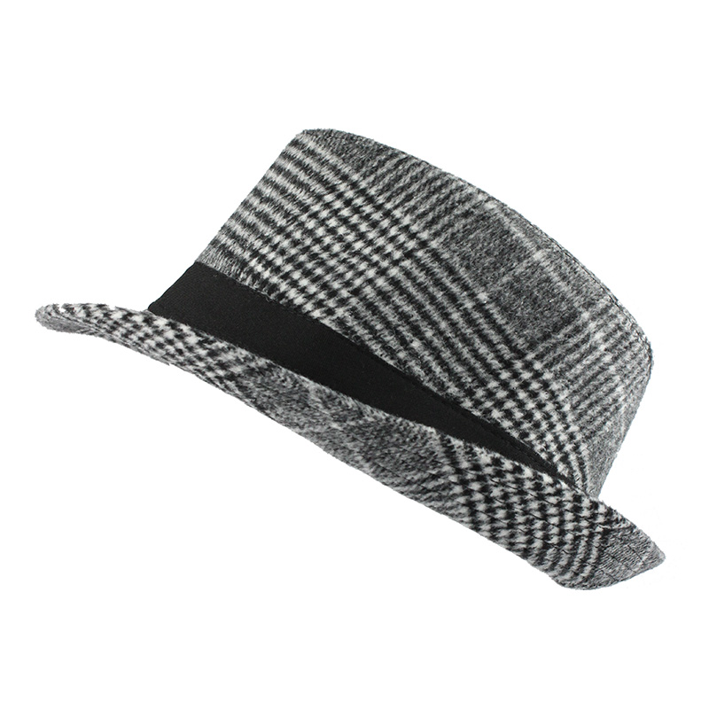 [FLB] Сосема Нова Мода Чиста мажите на Жените Големи Обод Капи fedoras Флопи Џез шапка Гроздобер Популарни волнени капи