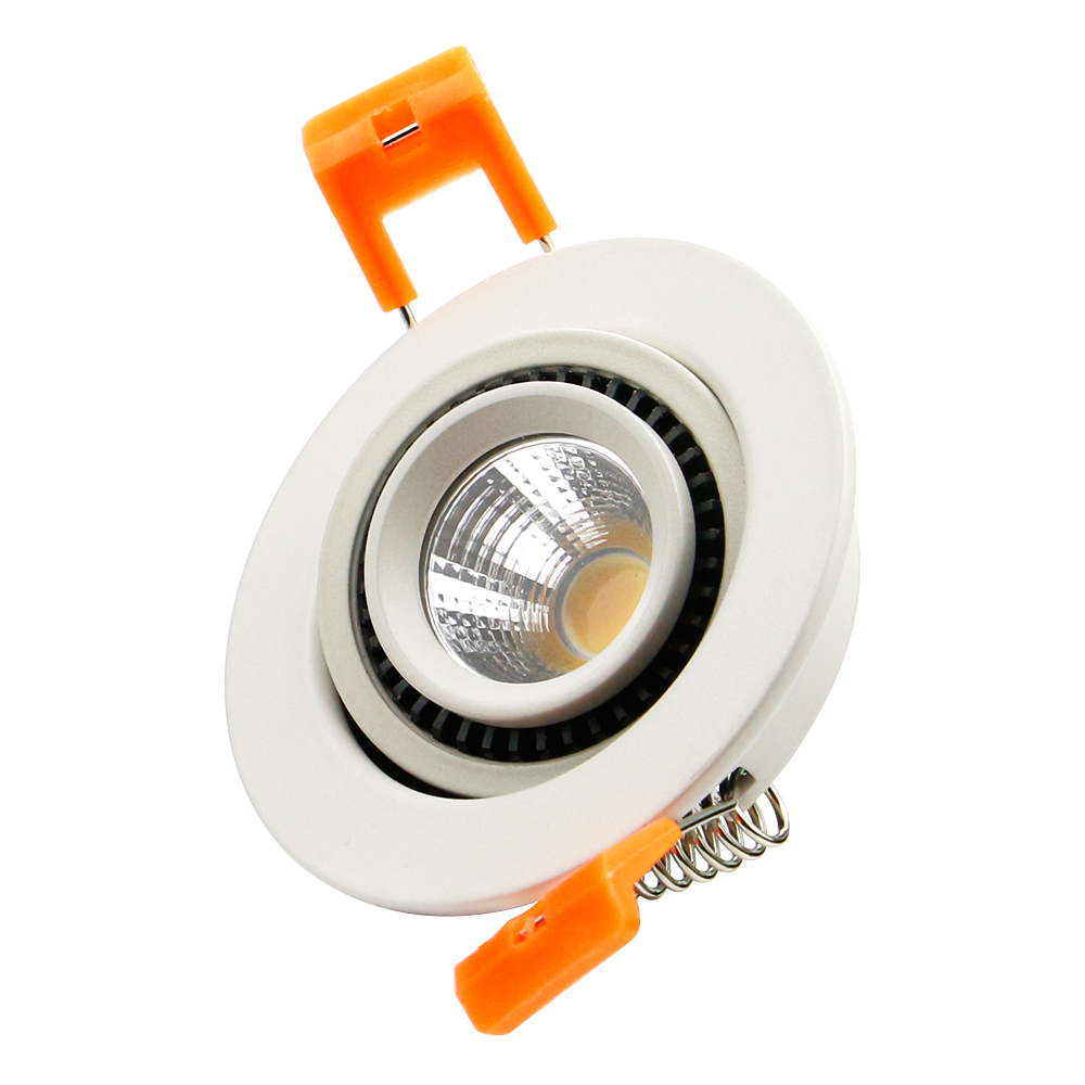 [DBF]Супер-Светли LED КОЧАН Вдлабнати вградна светилка Dimmable 5W 7W 9W Прилагодливи Агол Таванот Место Светло AC110V/220V