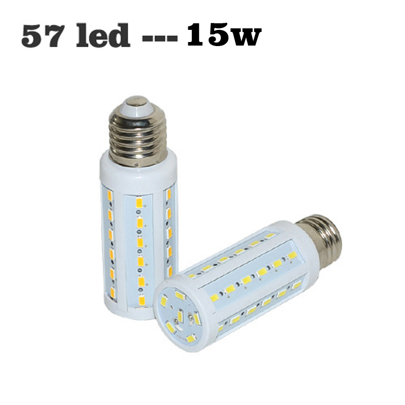 5w 10w 15w 20w 25w 30w LED Пченка Сијалица E27 12V LED Светилка 5730 SMD Заштеда на Енергија LED Пченка Светлина Lampada