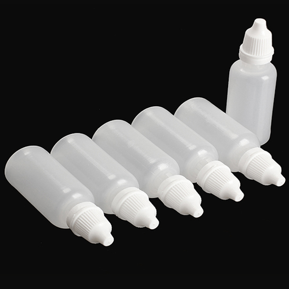 50мл Преносни Пластични LDPE Празни Пластични Squeezable Dropper Шишиња Око Течни Dropper Шишиња со Капа