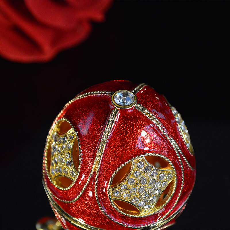 QIFU Европа Народната Уметност Глеѓ Faberge Јајце нова година подароци