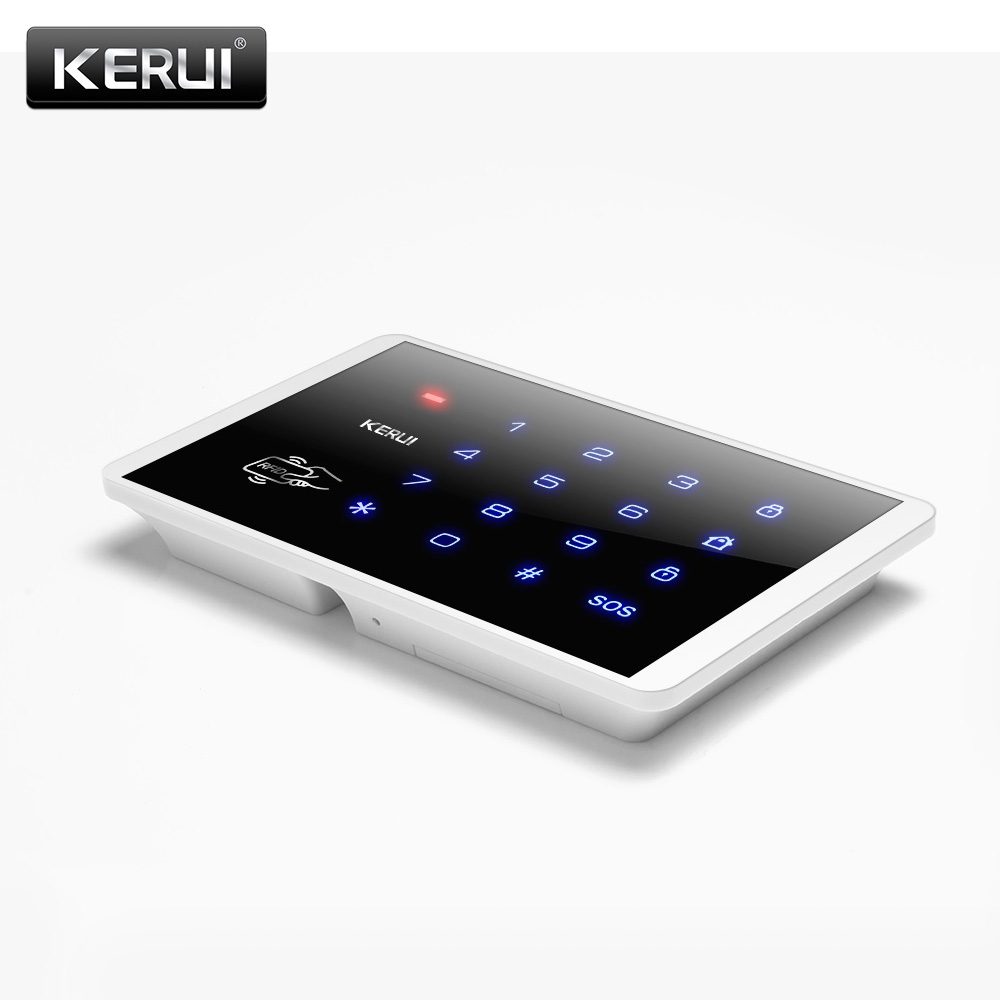 KERUI Нови K16 RFID Допир Тастатурата За Безжични PSTN GSM Алармни Системи Burglar Контрола на Пристап на Безжичен Систем Лозинка Тастатурата