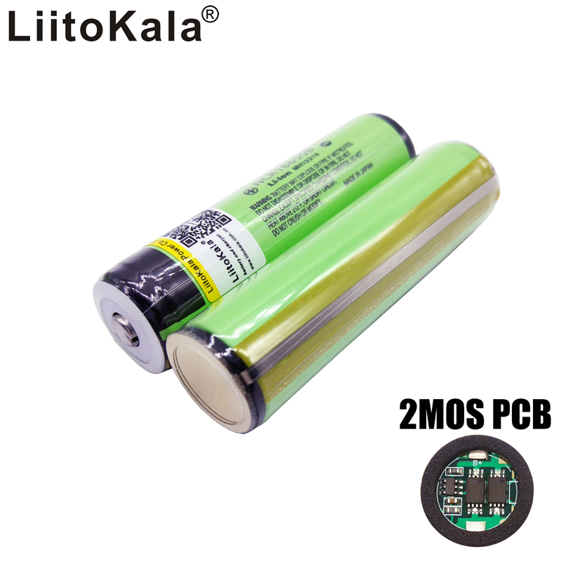 6PCS/многу Нови Заштитени Оригинална батерија 18650 NCR18650B 3400mah со ПХБ 3.7 V За panasonic Бесплатен Превозот